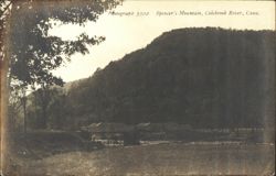 Spencer's Mountain, Colebrook River, Conn. Postcard