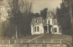 Edward Clarke House, 143 Hinsdale Ave, Winsted, CT Postcard