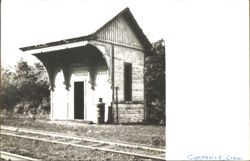 Campville Train Station, New Haven R.R. Postcard