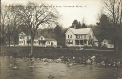 Residence of George S. Ives, Colebrook River, CT Postcard