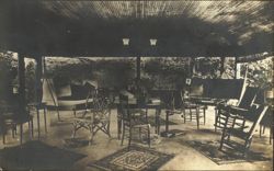 Spacious Room with Chairs, Tables & Rugs, Norfolk, CT Postcard