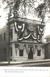 Medal of Honor Legion Decorations, Hurlbut National Bank Postcard