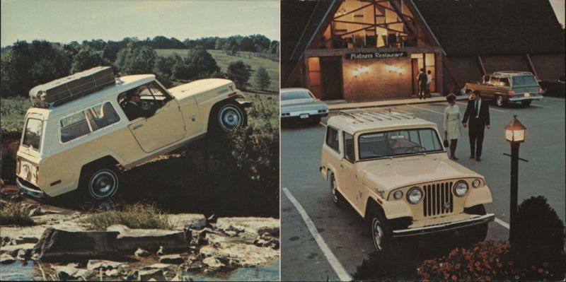 Jeepster Commando 4-Wheel Drive Station Wagon Off-Road & Restaurant