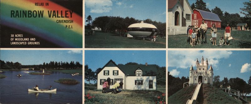 Rainbow Valley Park, Flying Saucer, Castle, Cavendish PEI Canada
