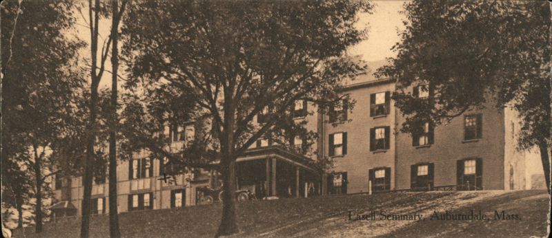 Lasell Seminary, Auburndale, Mass. Massachusetts