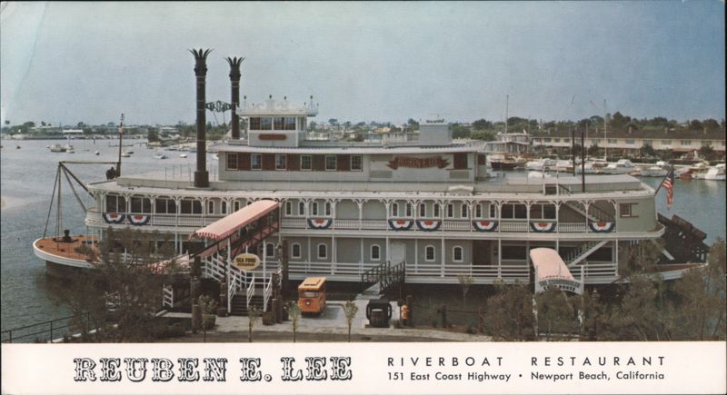 Reuben E. Lee Riverboat Restaurant, Newport Beach, CA California