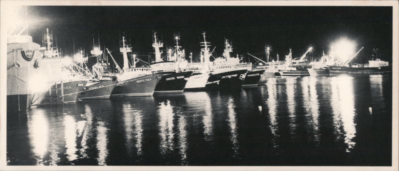 Bering Sea King Crab Highliners Dutch Harbor 1980 Alaska