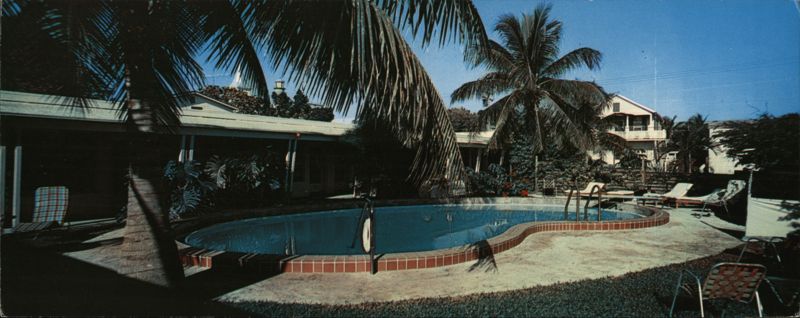 Key Lodge Motel, Pool, Key West, FL Florida Ed Swift
