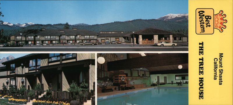 Best Western The Tree House Motor Inn, Mt. Shasta, CA Mount Shasta California