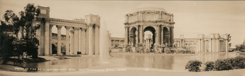 Palace of Fine Arts, Golden Gate Park San Francisco California