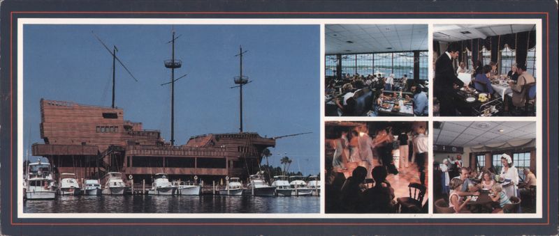 The Treasure Ship, Spanish Galleon Replica, Dining & Disco Panama City Beach Florida