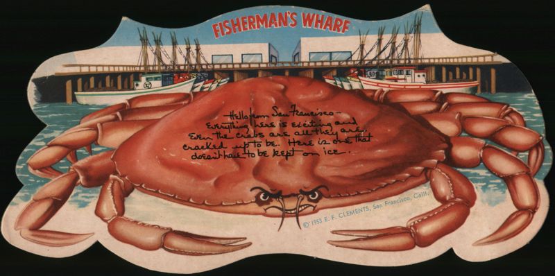 Fisherman's Wharf Crab, San Francisco California