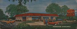 Tiffin Inn Pancake House Restaurant, Franchise Available Large Format Postcard
