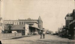 Sylvester & Moyle Furniture Factory, California St., Stockton CA Original Photograph
