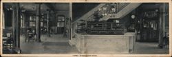 Washington Hotel Lobby Large Format Postcard