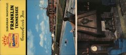 Goose Creek Inn Motel, Franklin, TN - Pool & Restaurant Large Format Postcard