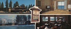 Timber Cove Lodge, South Lake Tahoe, CA - Lake & Mountain Views Large Format Postcard