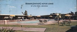 Howard Johnson's Motor Lodge - Little Rock, Arkansas Large Format Postcard