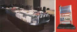 Coral Grill Restaurant Nationally Famous Gourmet Buffet Large Format Postcard