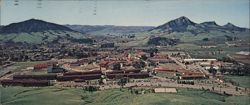 Cal Poly San Luis Obispo Campus & Valley View Large Format Postcard