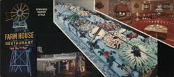 Arnold's Farm House Restaurant & The Buttery, Buffet Large Format Postcard