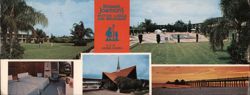 Howard Johnson's Motor Lodge & Restaurant, Naples, FL Large Format Postcard