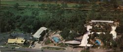 Sun n' Sand Hotel Court, Pools, Golf Course Large Format Postcard