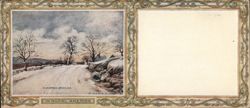 Christmas Morning in Rural America, Snowy Road Blotter