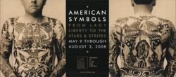 American Symbols: Lady Liberty to Stars & Stripes Exhibit Large Format Postcard