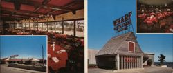 Wharf & Yardarm Restaurants, Florida Interiors & Exteriors Large Format Postcard