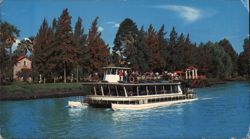 Buenos Aires, Catamaran Excursion Boat, Delta del Río de la Plata Large Format Postcard
