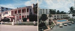 The Pillars Hotel & Apartments on Intracoastal Waterway Large Format Postcard