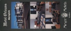 Motel Orleans Springfield OR Exterior & Room Interiors Large Format Postcard