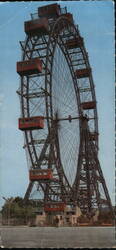 Vienna Prater Giant Wheel (Riesenrad) Large Format Postcard