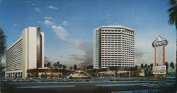 Dunes Hotel and Country Club, Casino de Paris Large Format Postcard