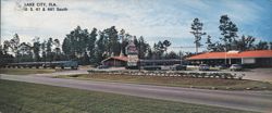 Howard Johnson's Motor Lodge - Restaurant, Lake City, FL Large Format Postcard
