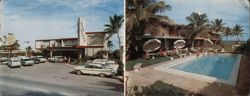 Surf Rider Apartments, On The Ocean, Pompano Beach, FL Large Format Postcard