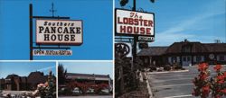 Southern Pancake House & The Lobster House, Williamsburg Large Format Postcard