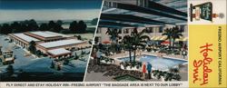 Holiday Inn Fresno Airport, Solar Dome, Indoor Pool Large Format Postcard