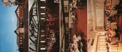 Thad's Steak House, New Bedford, MA - Dining Rooms & Pub Large Format Postcard