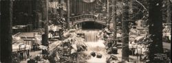 World Famous Brookdale Lodge Dining Room, CA Large Format Postcard