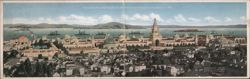 Panoramic View of Panama-Pacific International Exposition Large Format Postcard