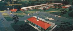 Howard Johnson's Motor Lodge & Restaurant, Memphis TN Large Format Postcard