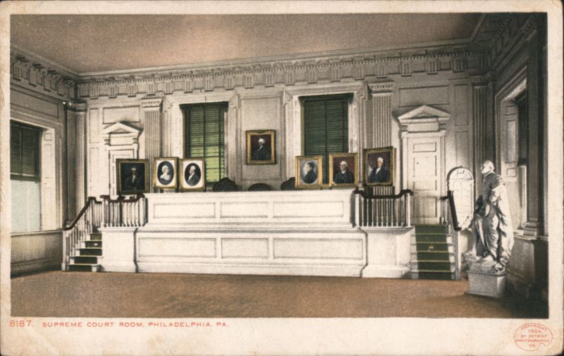 Supreme Court Room, Philadelphia, PA Pennsylvania