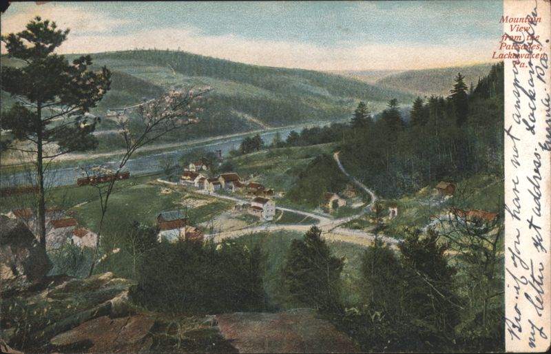 Mountain View from the Palisades, Lackawaxen, PA Pennsylvania