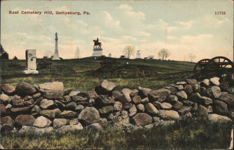 East Cemetery Hill, Gettysburg, PA - General Hancock Statue Pennsylvania