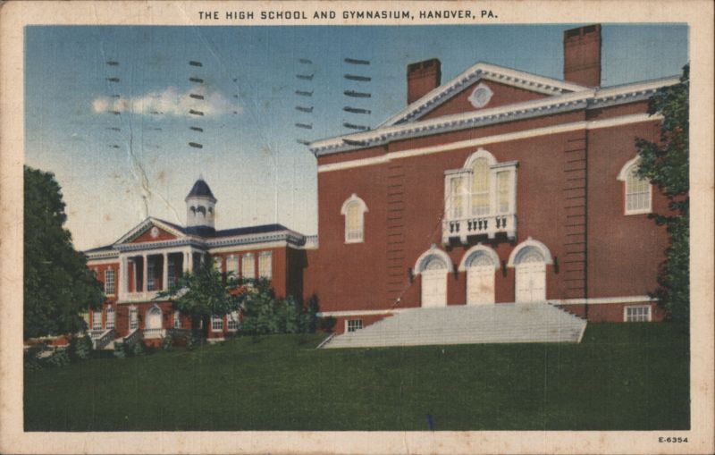 High School and Gymnasium, Hanover, PA Pennsylvania
