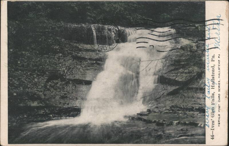 Ives' Glen Falls, Hallstead, PA Pennsylvania