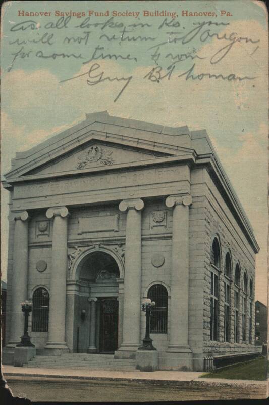 Hanover Savings Fund Society Building Pennsylvania