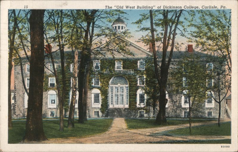 Old West Building, Dickinson College, Carlisle, PA Pennsylvania